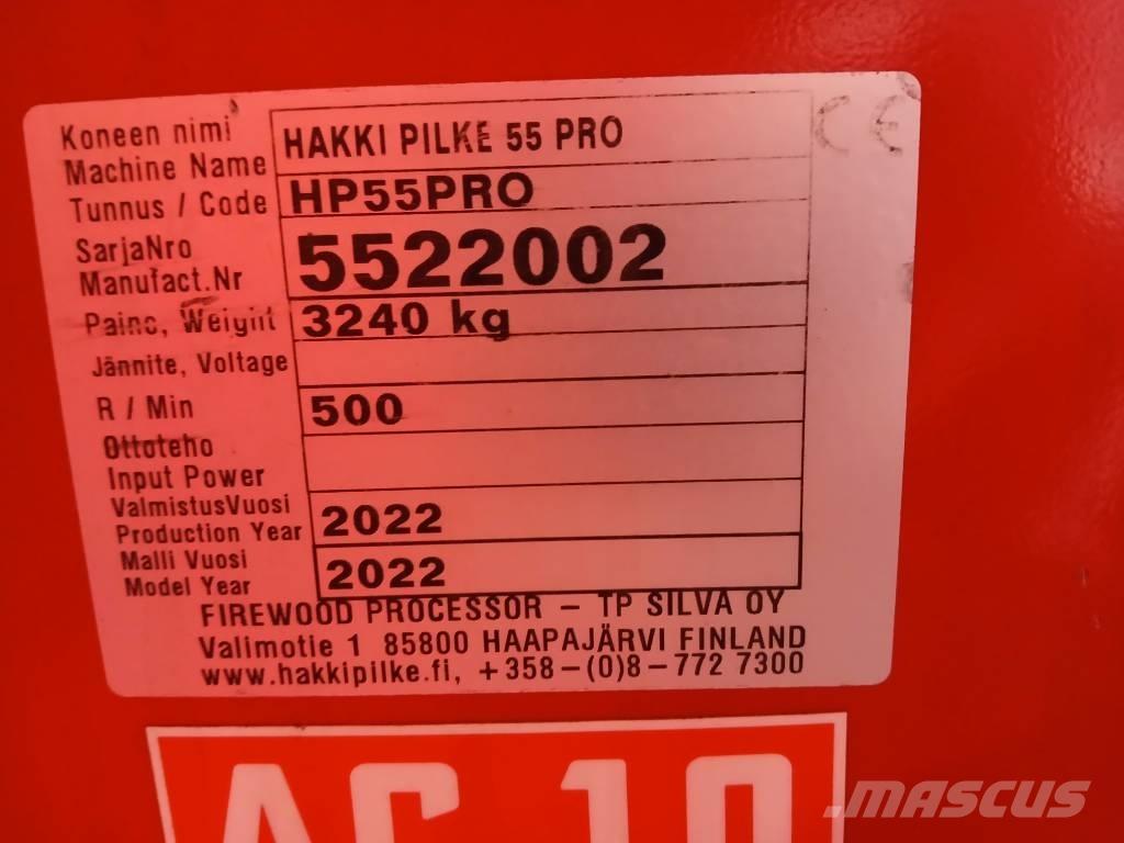 Hakki Pilke 55 Pro Fa hántoló, vágó, aprító