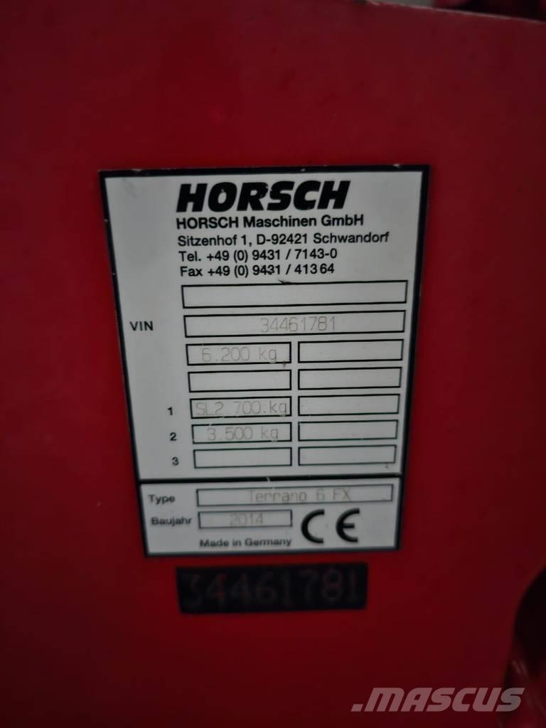 Horsch Terrano 6 FX Kultivátorok