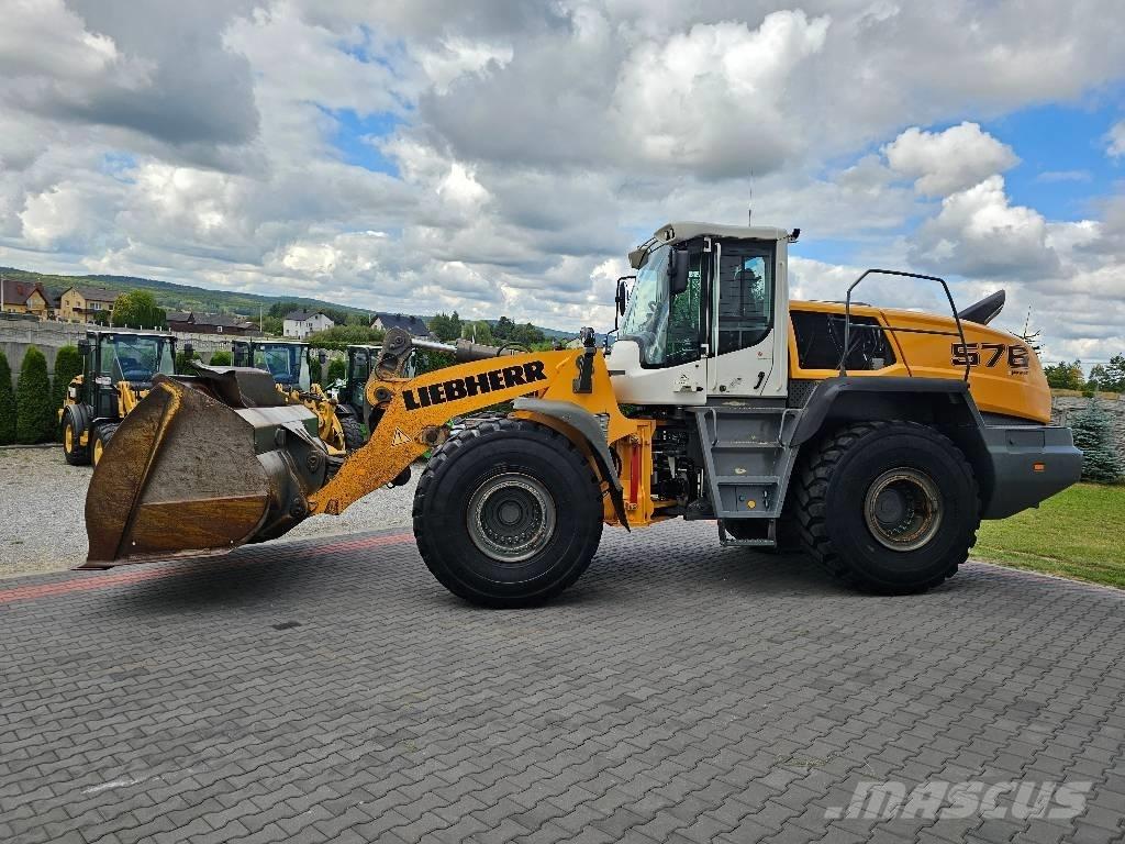 Liebherr L 576 Gumikerekes homlokrakodók