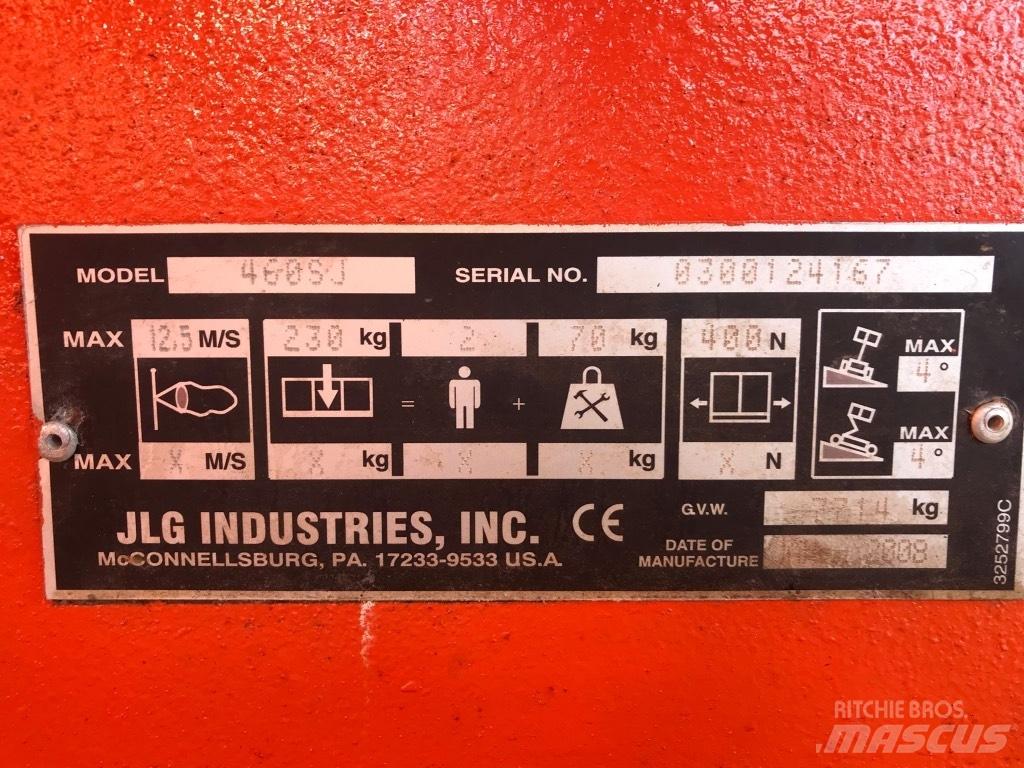 JLG 460 SJ Teleszkópos emelők