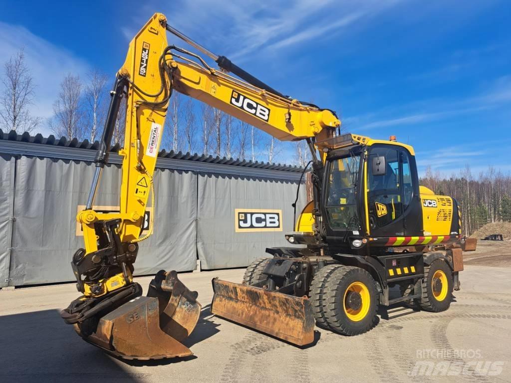 JCB JS175W TAB Gumikerekes kotrók