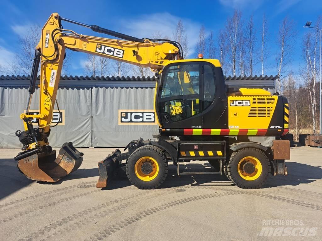 JCB JS175W TAB Gumikerekes kotrók