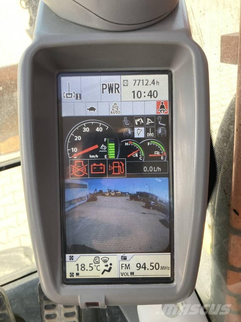 Hitachi ZX 170 W-6 Gumikerekes kotrók