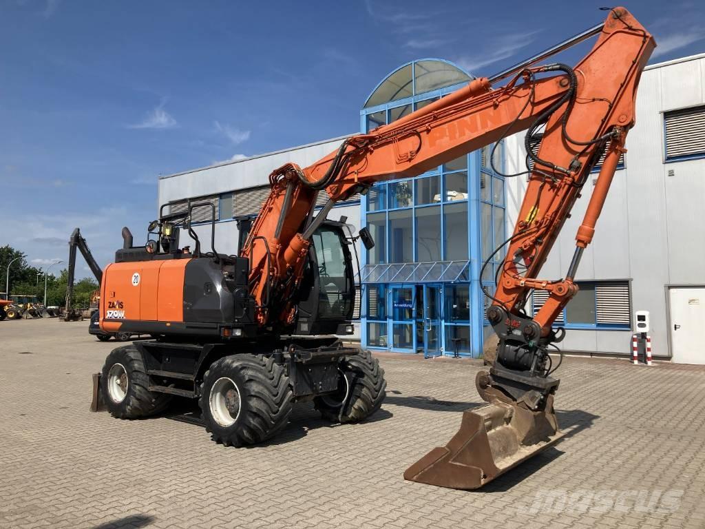 Hitachi ZX 170 W-6 Gumikerekes kotrók