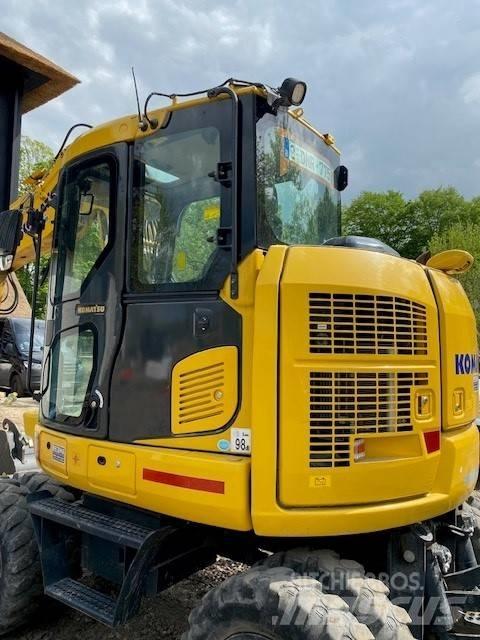Komatsu PW98MR-11 Gumikerekes kotrók