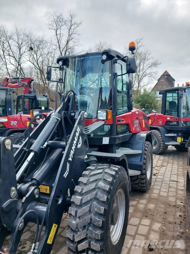 Yanmar V 100 Gumikerekes homlokrakodók