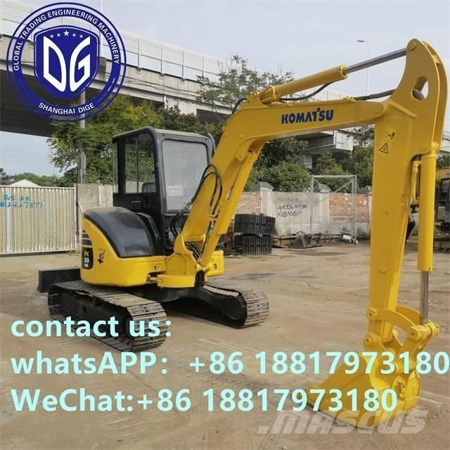 Komatsu PC 50 MR Mini kotrók < 7t