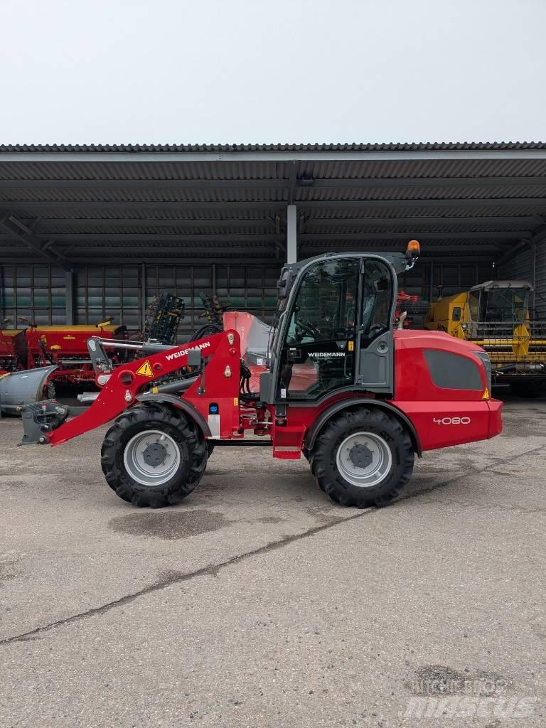 Weidemann 4080 Gumikerekes homlokrakodók