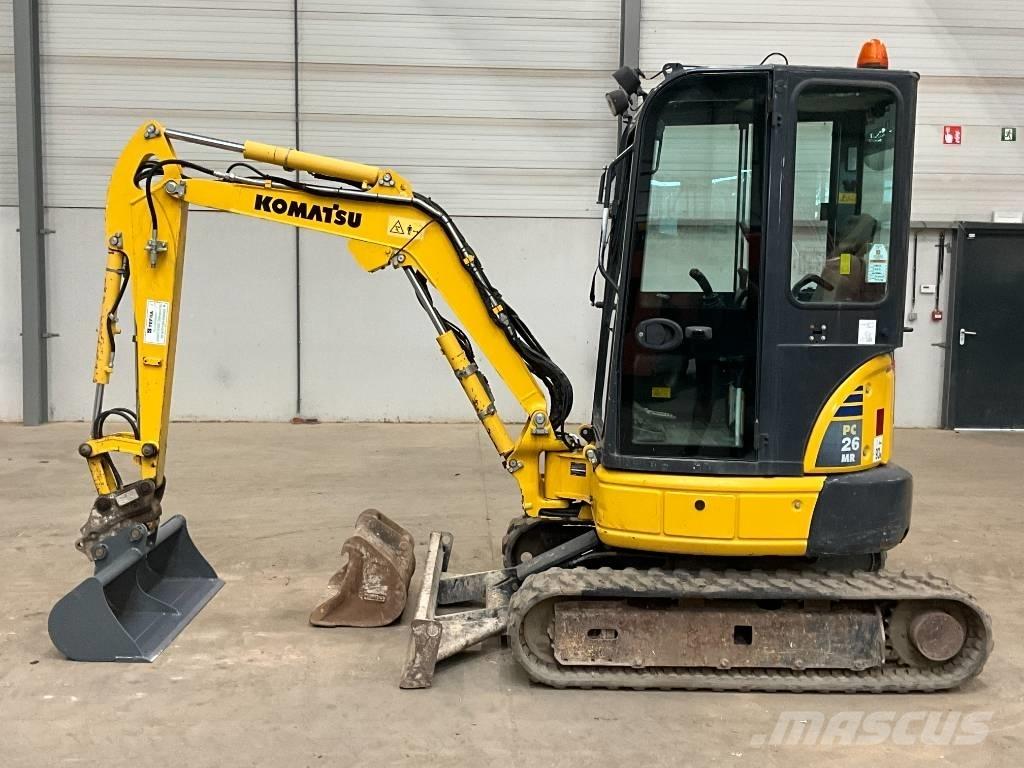 Komatsu PC 26 MR-3 Mini kotrók < 7t