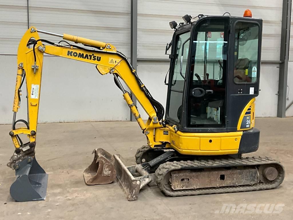 Komatsu PC 26 MR-3 Mini kotrók < 7t