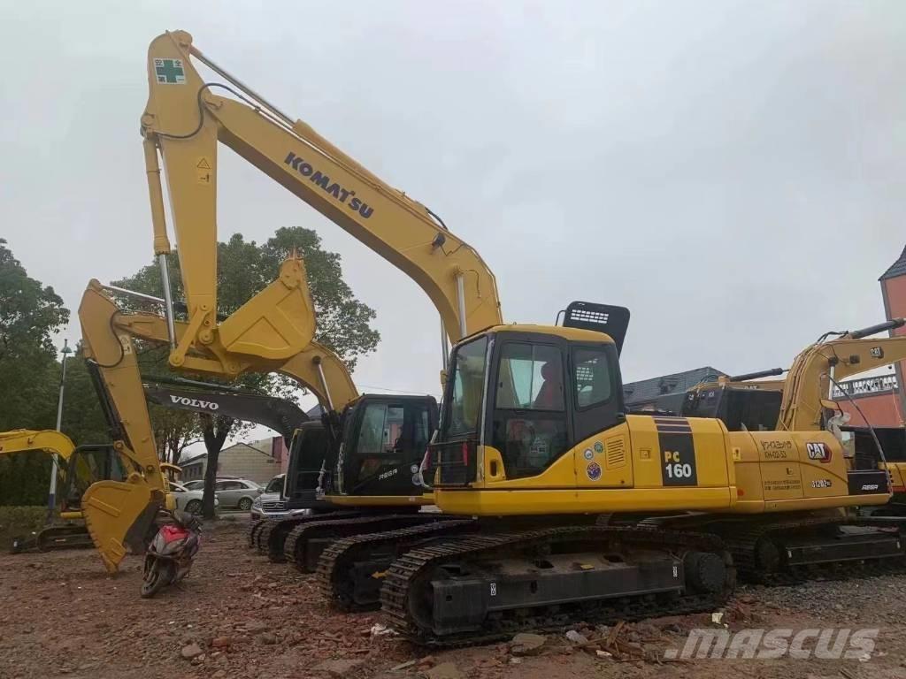 Komatsu pc160 Lánctalpas kotrók