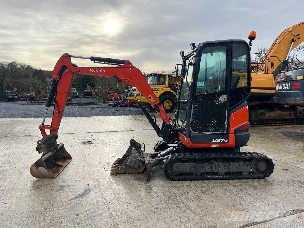Kubota U 27-4 Mini kotrók < 7t