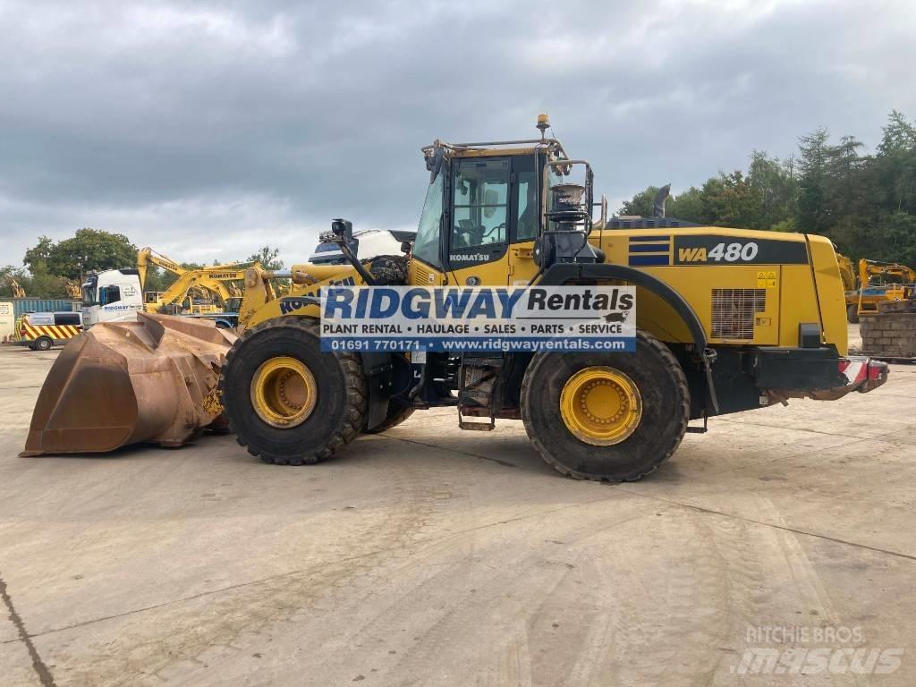 Komatsu wa480-8 Gumikerekes homlokrakodók