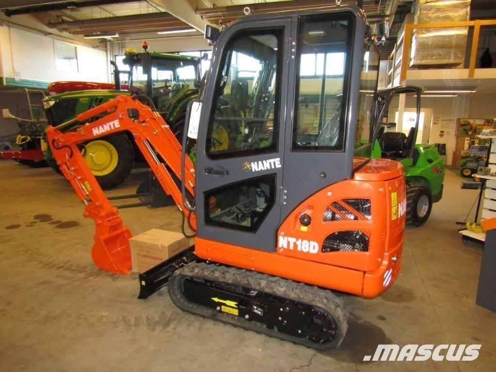 Nante NT 18 D Mini kotrók < 7t