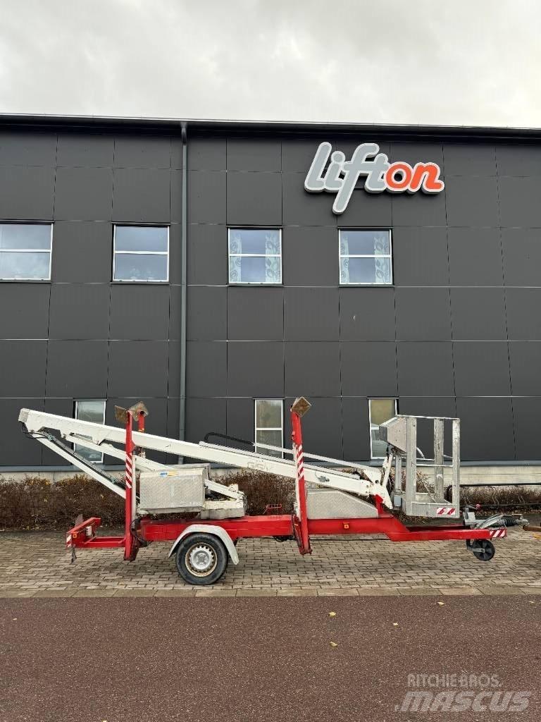 Jumbo T15 Skylift Pótkocsira szerelt emelők és állványok