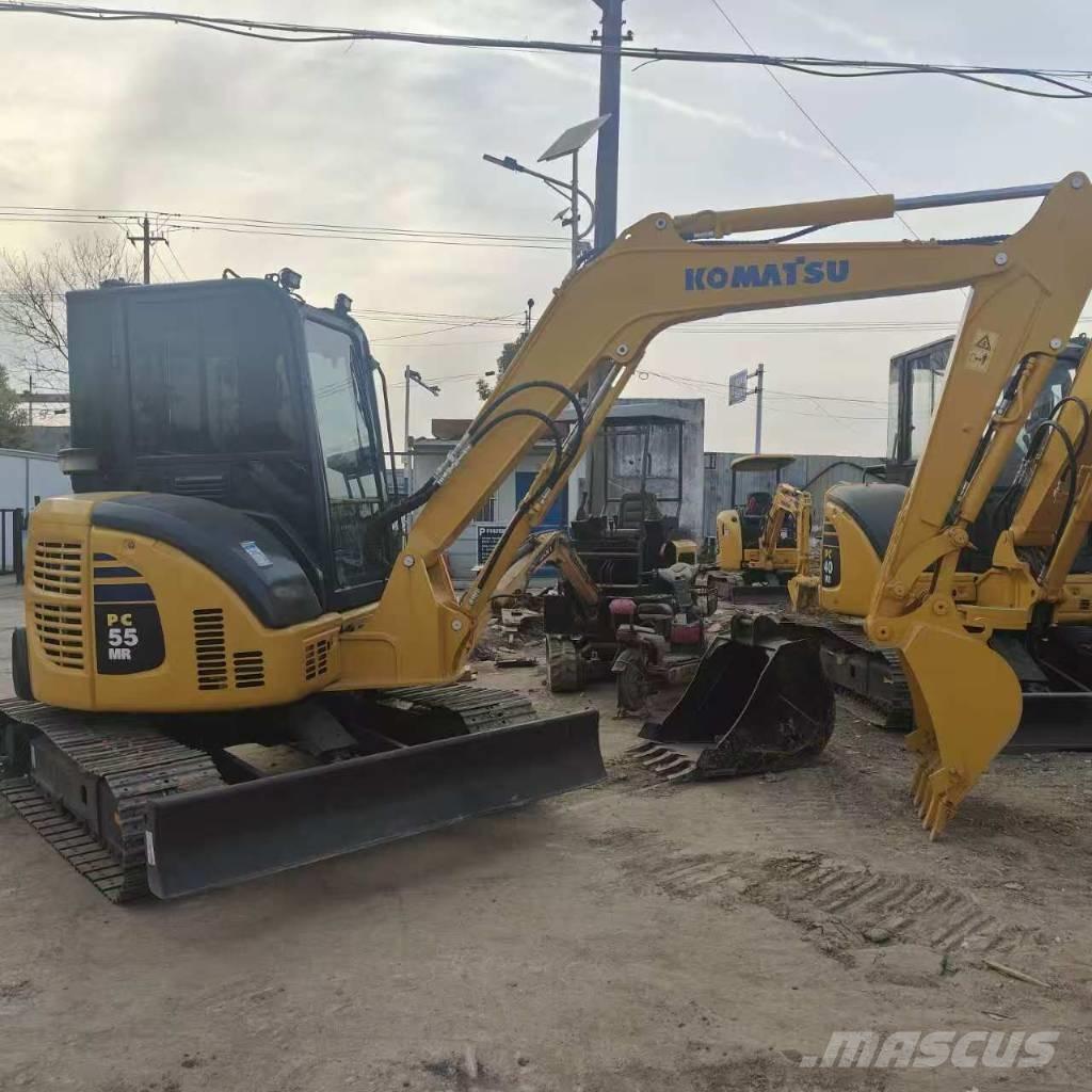 Komatsu PC 55 Mini kotrók < 7t