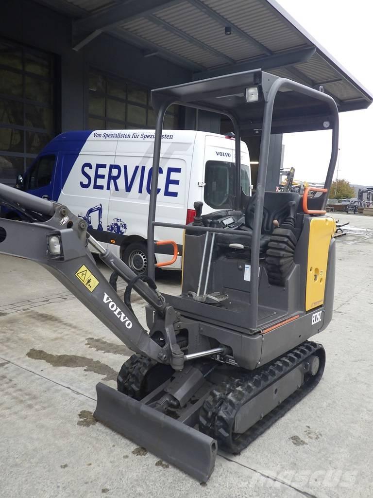 Volvo EC 15 C Mini kotrók < 7t