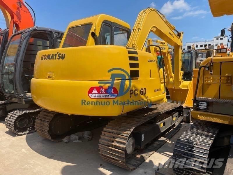 Komatsu PC 60 Mini kotrók < 7t