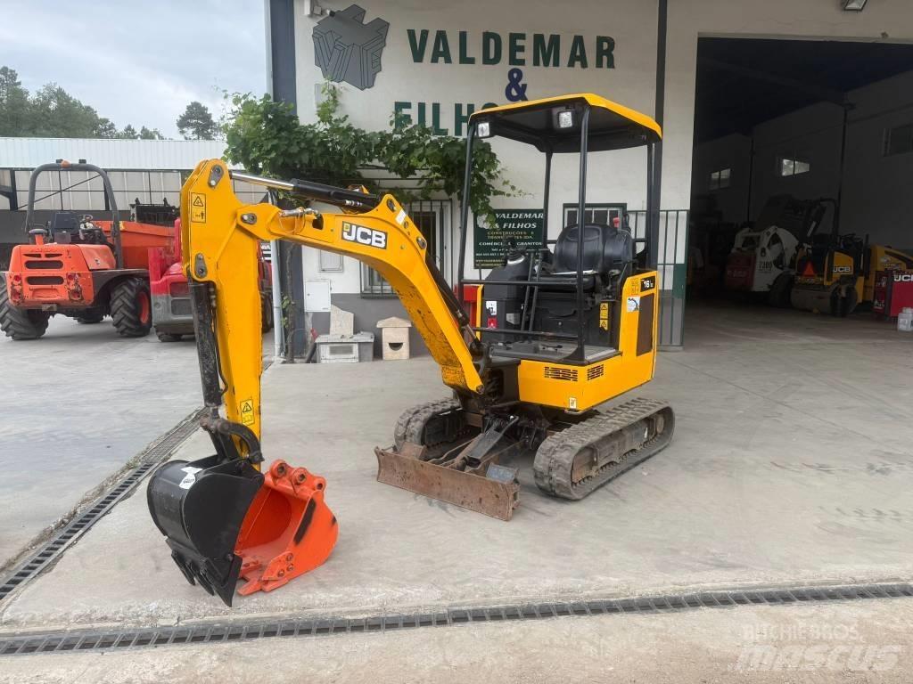 JCB 16 C-1, 904h Mini kotrók < 7t