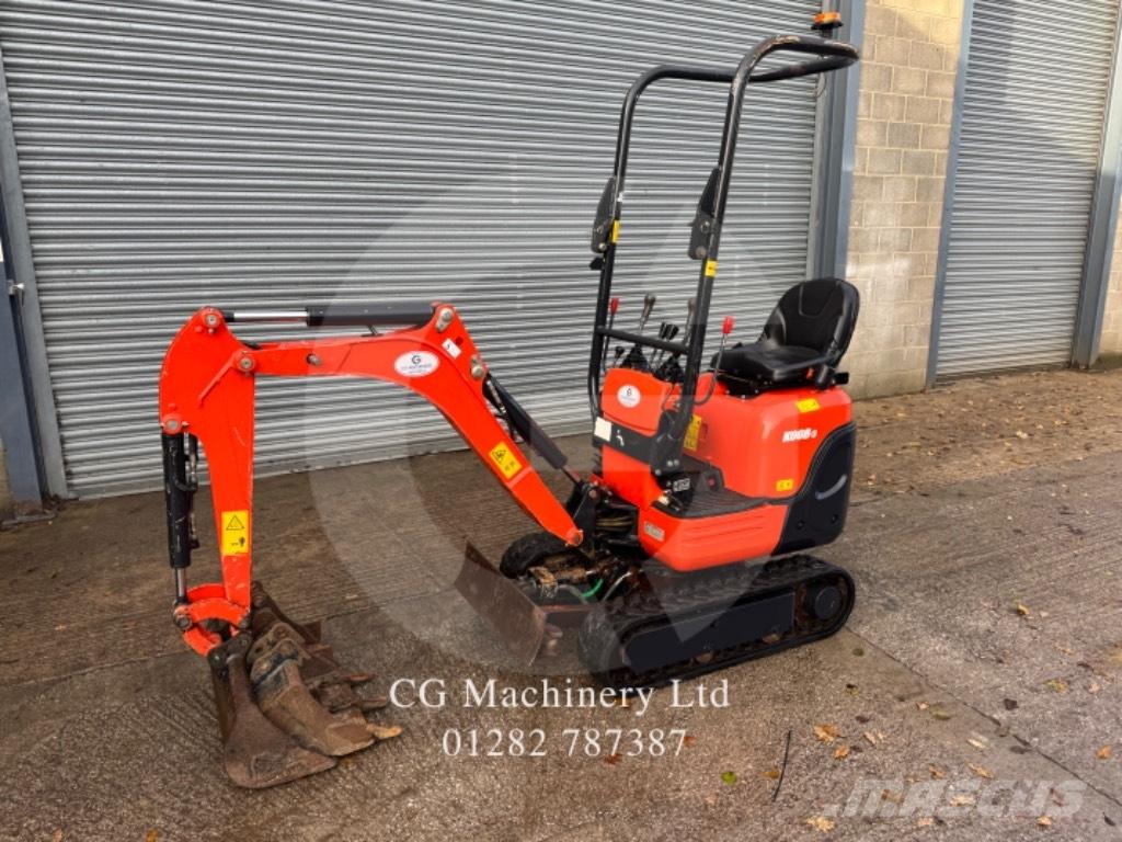 Kubota K 008-3 Mini kotrók < 7t