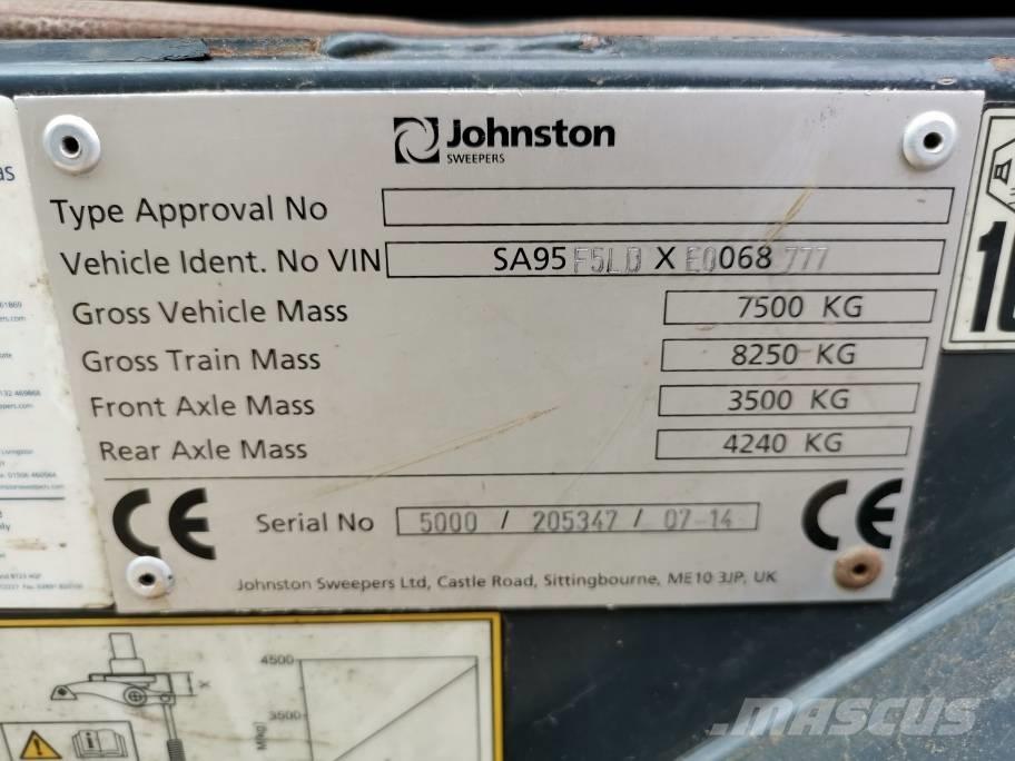 Johnston CX 400 Úttakarító gépek