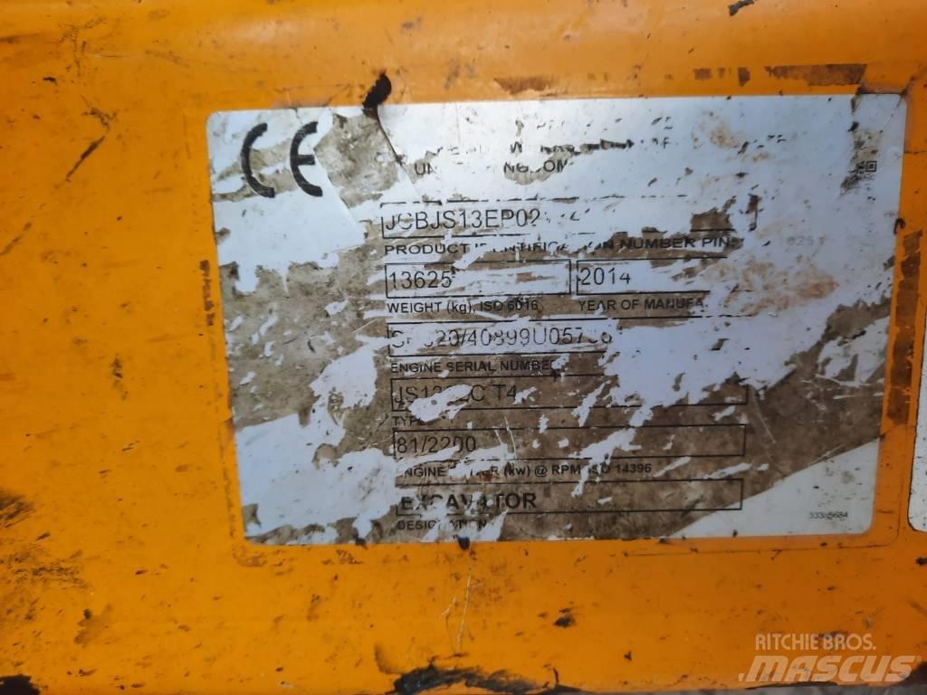 JCB JS 130 LC Lánctalpas kotrók