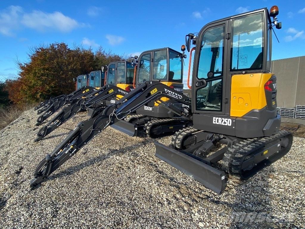 Volvo ECR 25 D Mini kotrók < 7t