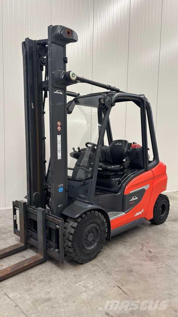 Linde H35T Gázüzemű targoncák