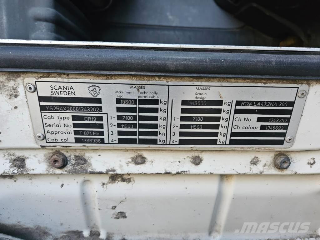 Scania 124 L 360 Nyergesvontatók