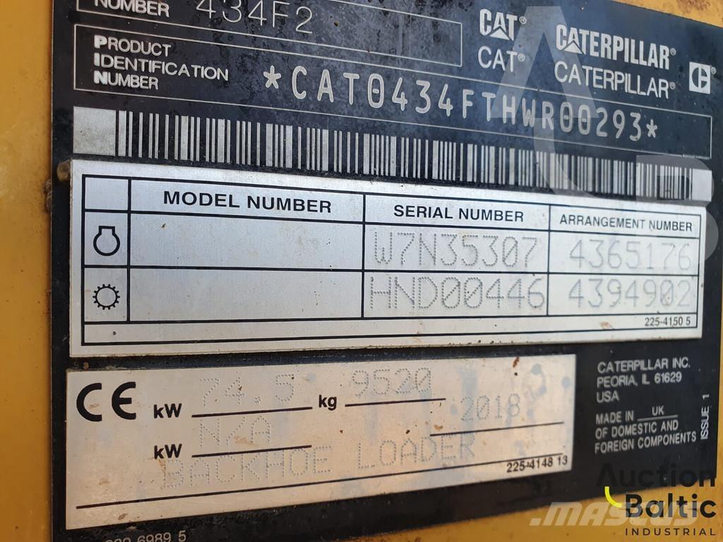 CAT 434 F2 Kotrórakodók
