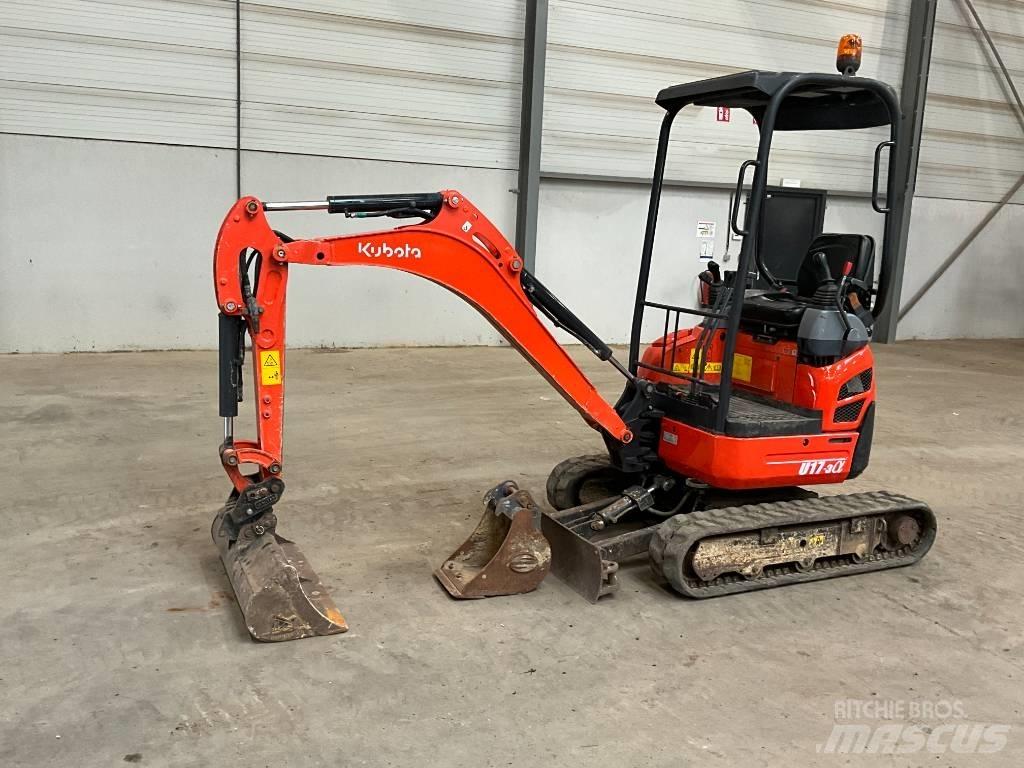 Kubota U 17-3 A Mini kotrók < 7t