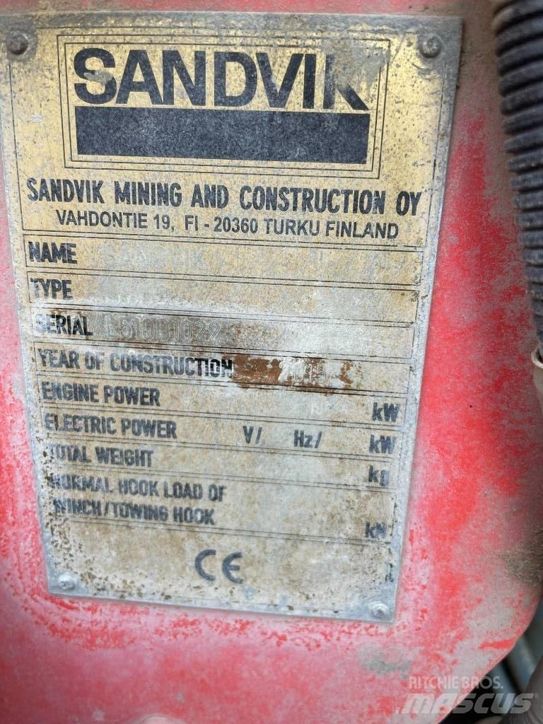 Sandvik LH 410 Bányászati Homlokrakodók