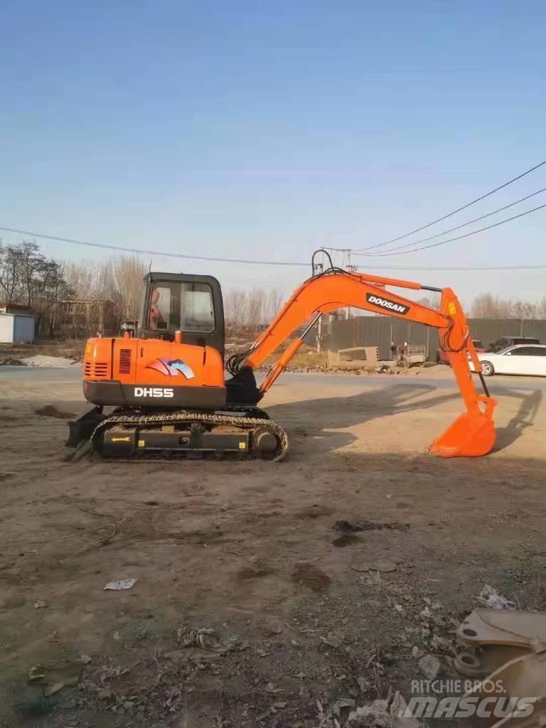 Doosan DH 55 Mini kotrók < 7t