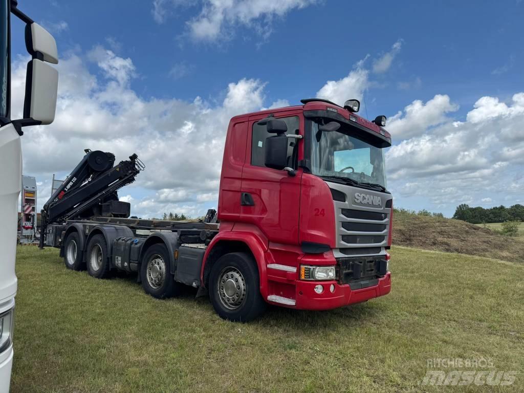 Scania R 490 Darus teherautók