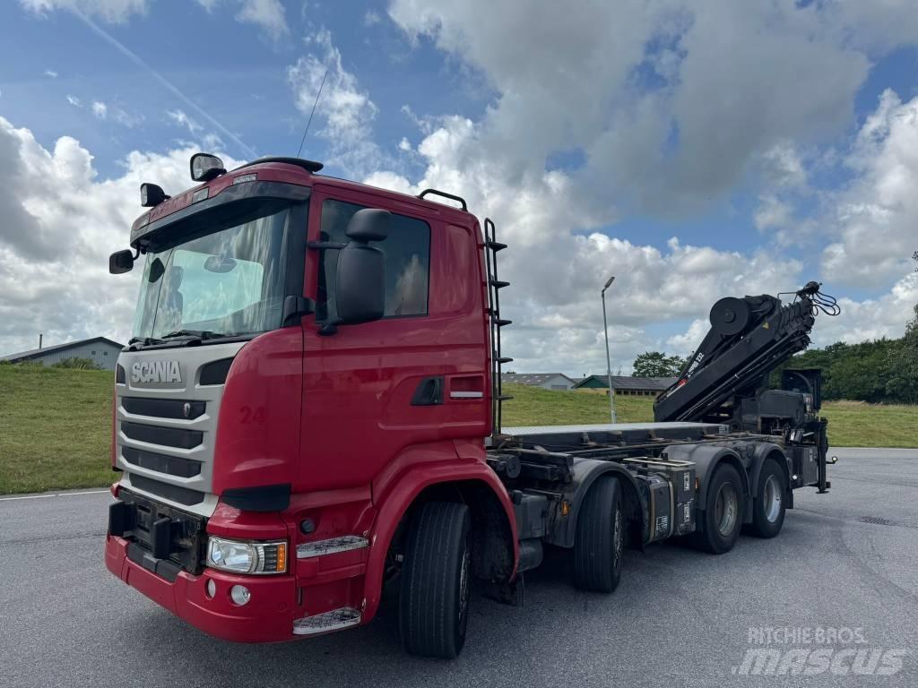 Scania R 490 Darus teherautók