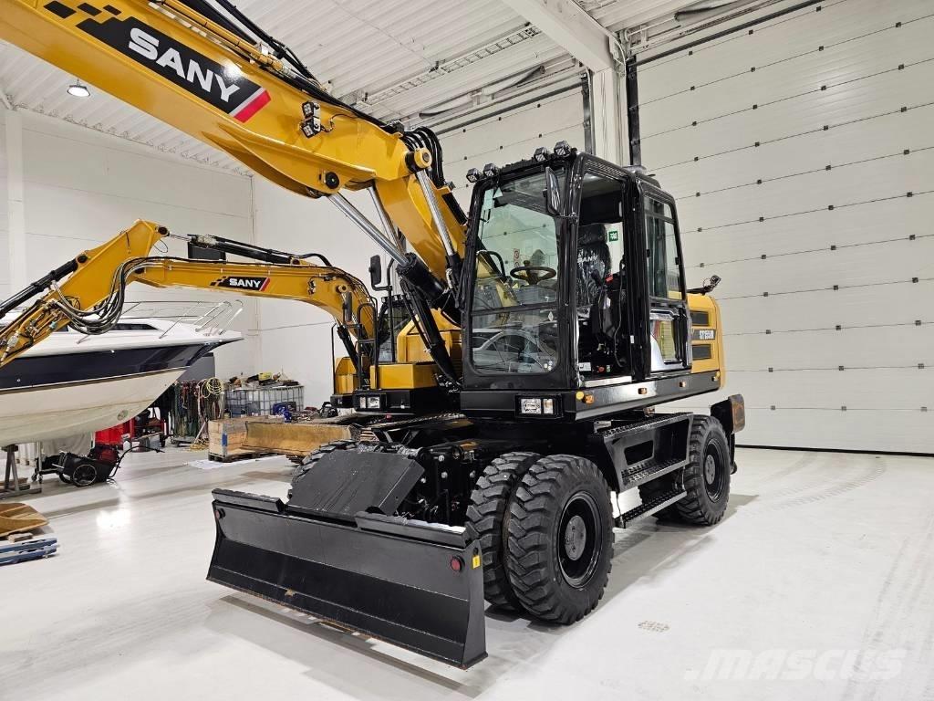 Sany SY 155 W Gumikerekes kotrók