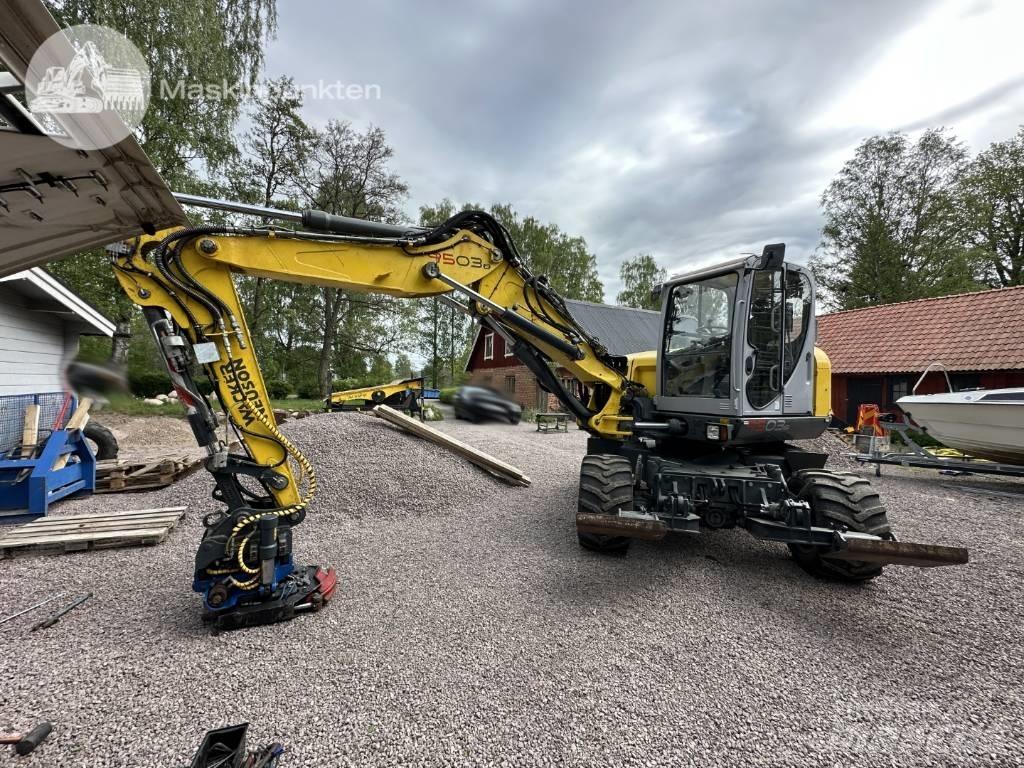 Wacker Neuson 9503 Gumikerekes kotrók