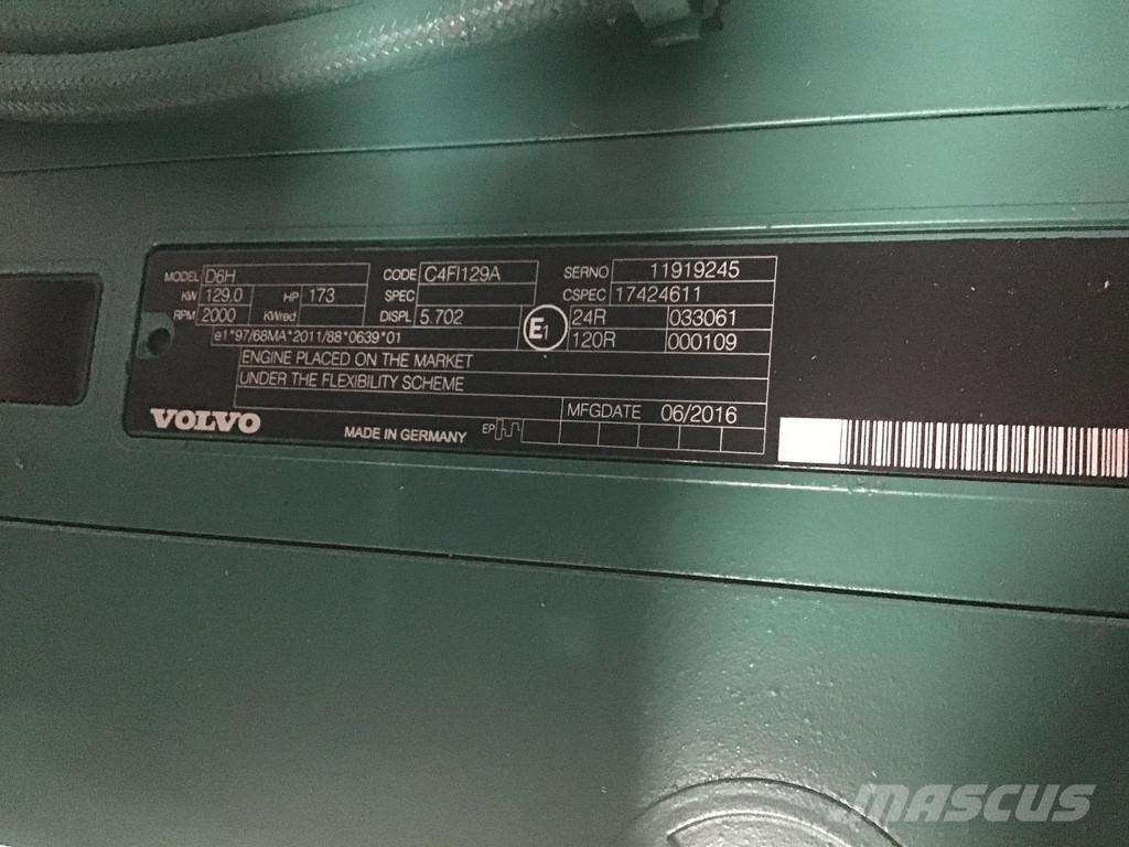Volvo D6H NEW Motorok