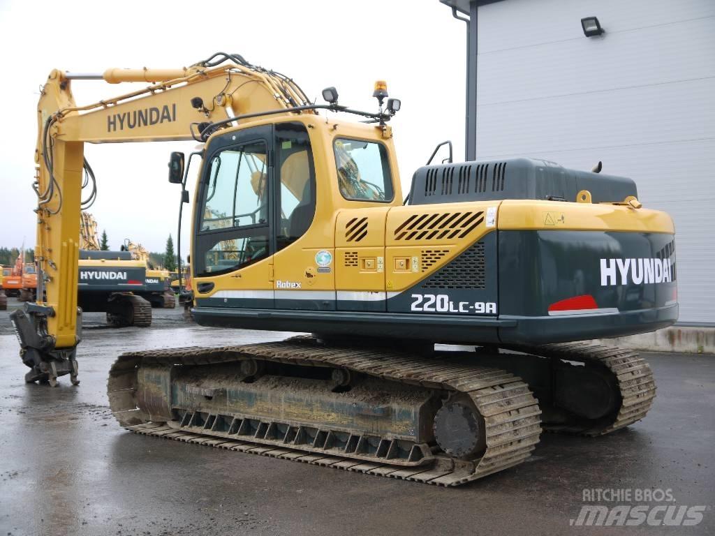 Hyundai R 220 LC-9A Lánctalpas kotrók