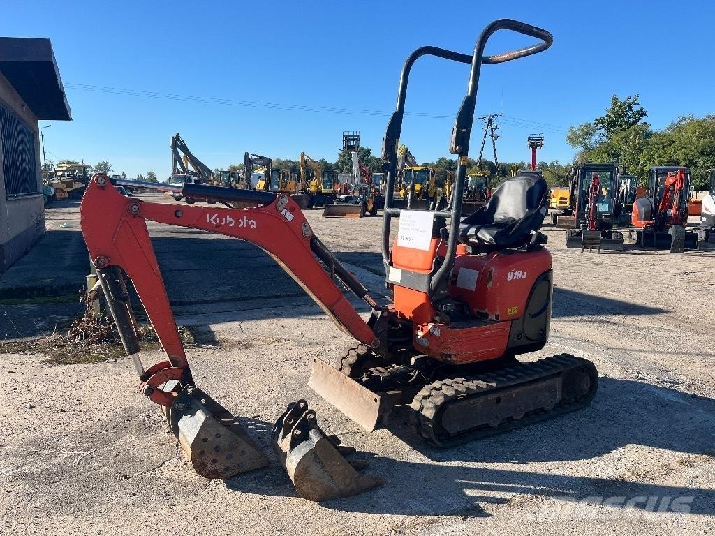 Kubota U10-3 Mini kotrók < 7t