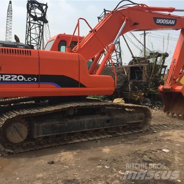 Doosan dh220lc-7 Lánctalpas kotrók