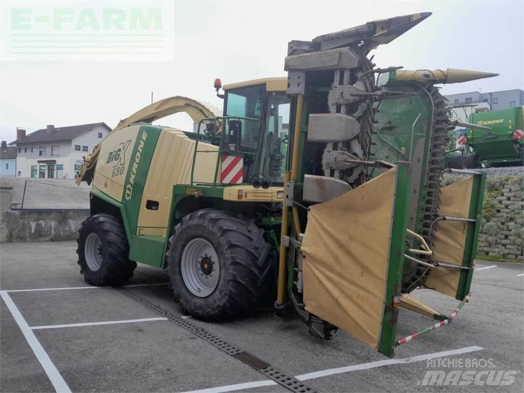 Krone big x 650 Önjáró szecskázók
