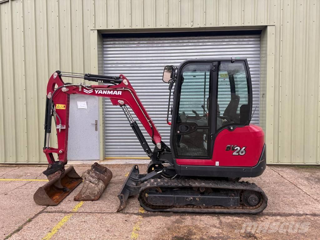 Yanmar SV 26 Mini kotrók < 7t