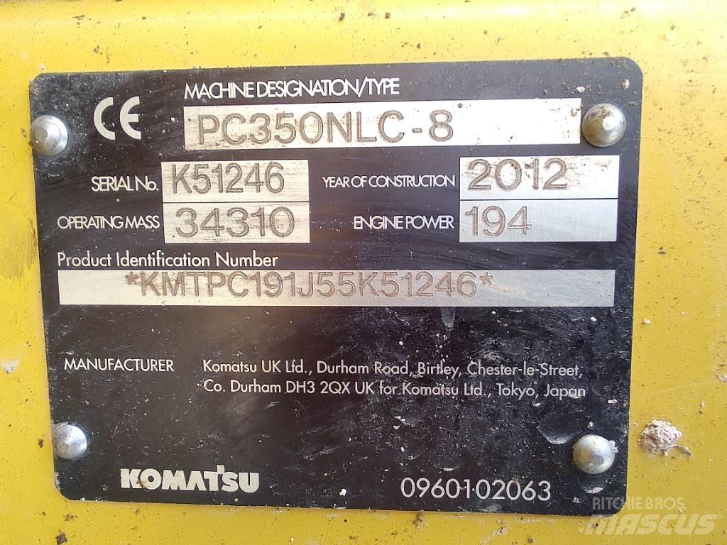 Komatsu PC 350 Lánctalpas kotrók
