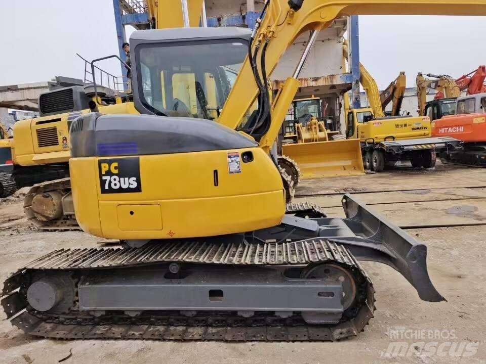 Komatsu PC78US Mini kotrók < 7t
