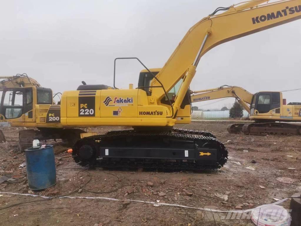 Komatsu pc220-7 Lánctalpas kotrók