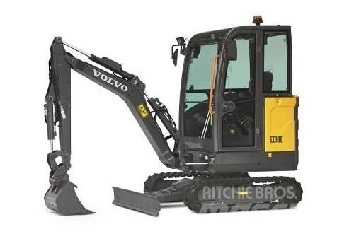 Volvo EC 18 E Mini kotrók < 7t