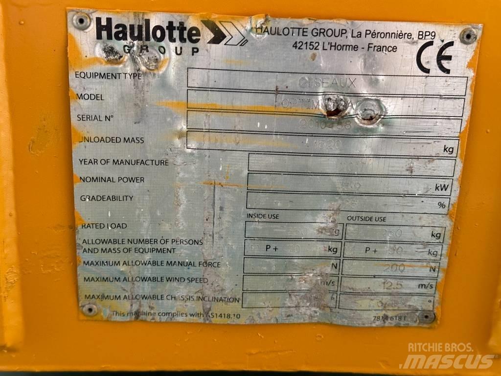 Haulotte OPTIMUM 8 Ollós emelők
