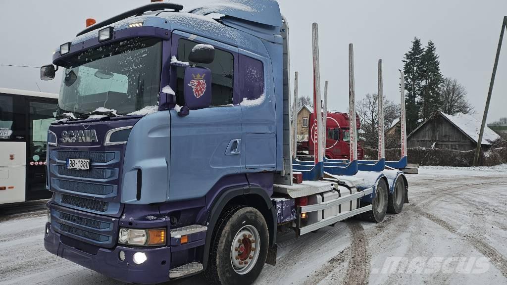 Scania R 500 Rönkszállító teherautók