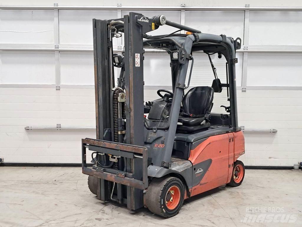 Linde E20PL-02 Elektromos targoncák